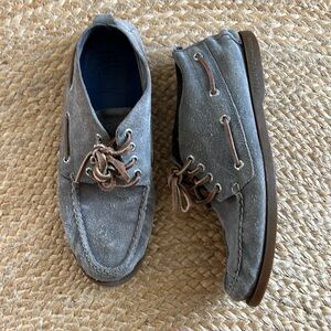 Sperry Top Sider Boat Shoes - Grey